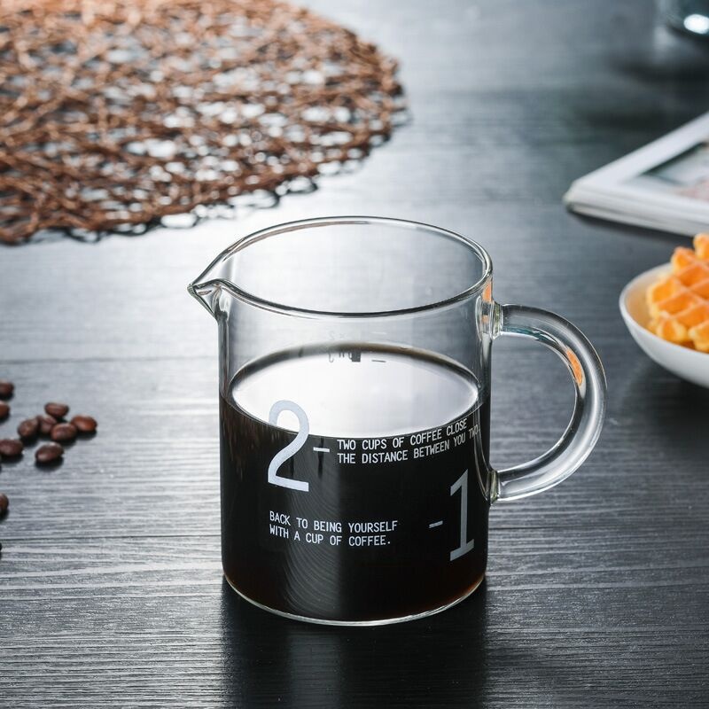 high borosilicate glass coffee dripper set